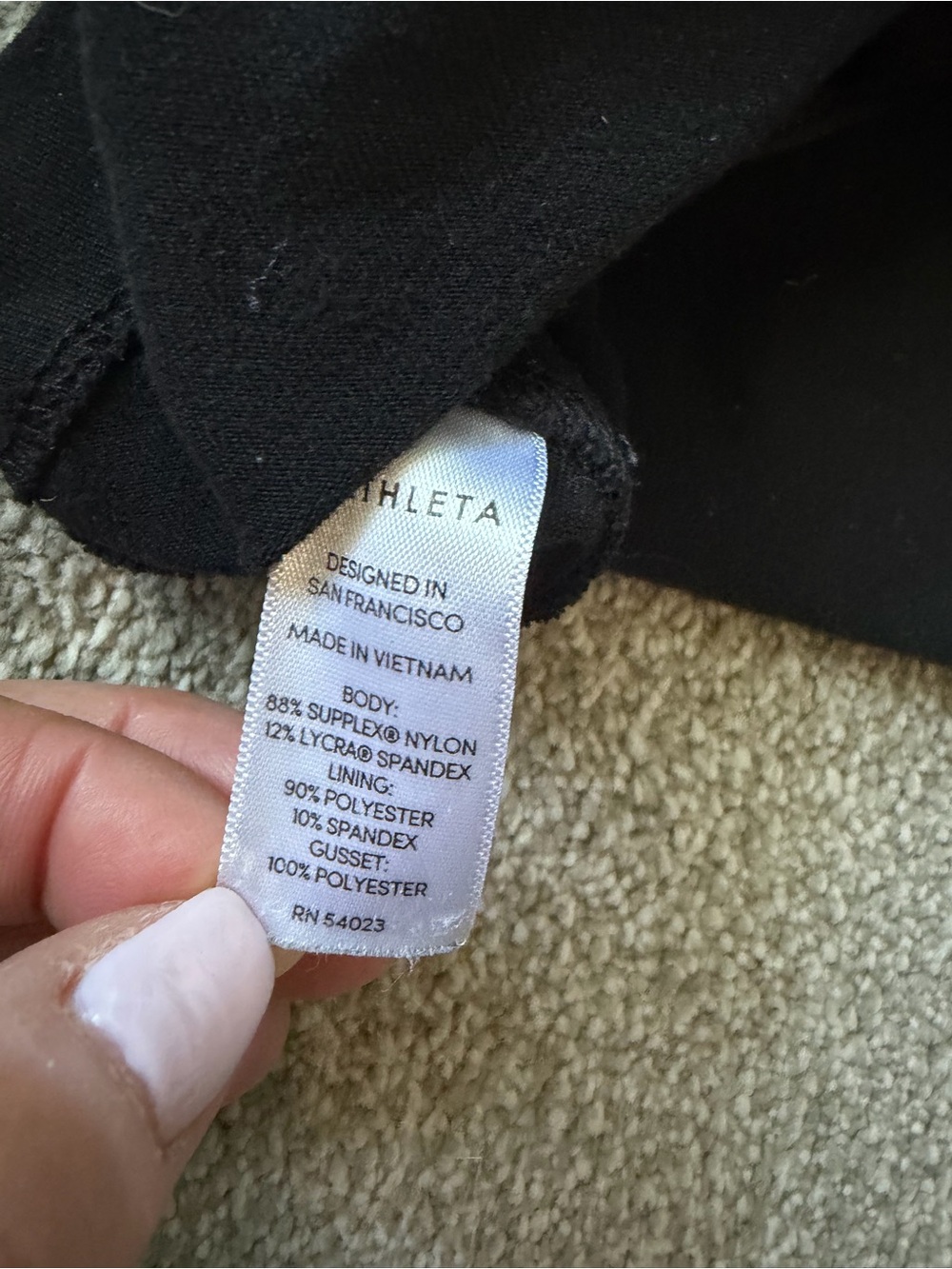 Athleta Excursion Skirt | Black | Size XS - Picture 8 of 8
